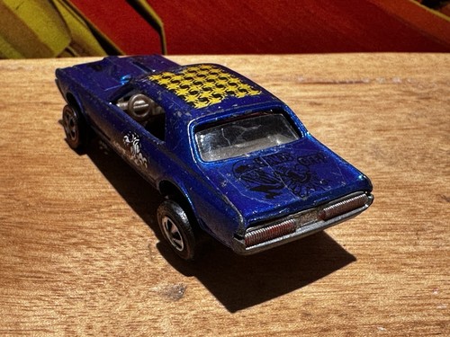 1968 Hot Wheels Redline US Cougar Blue SWEET Kid Stickers UNIQUE SUPER COOL - Picture 9 of 13