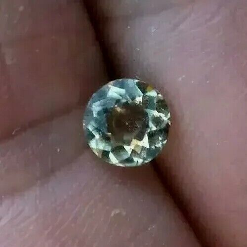NATURAL TURKISH DIASPORE AKA.ZULTANITE UNHEATED(6x6) ROUND CUT AAA COLOR CHANGE. - Picture 1 of 10