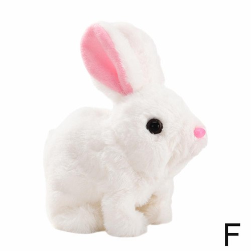 Easter Electric Plush Rabbit Toy Interactive Handmade Toy Kid Gift - Picture 28 of 30