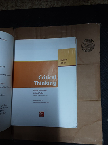 Critical Thinking, 11th, International, Moore, Parker - Foto 2 di 2