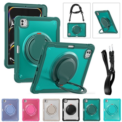 Funda robusta con correa para iPad Pro 13" M4 11" M4 Pro 12.9” Mini 7 Air 13" M2* - Imagen 6 de 29