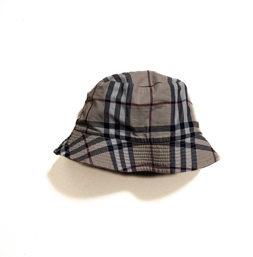 Burberry vintage reversible bucket hat logo nova check - Picture 3 of 3