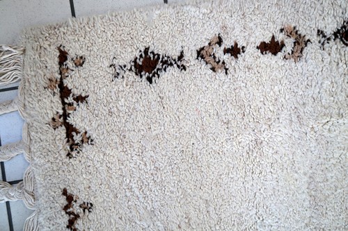Alfombra anejo Marroquí Berber hecho a mano 69cm x 137cm 1970s - 1C820 - Picture 8 of 11