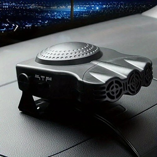 12V 150W Portable Car Heater 2 In 1 Heating Fan Windshield Defroster Demister - Picture 12 of 12