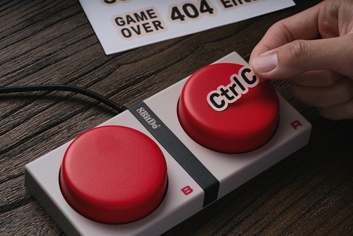 8Bitdo Retro Mechanical Keyboard BT / 2.4G / USB-C for PC / Android - N Edition - Picture 10 of 10