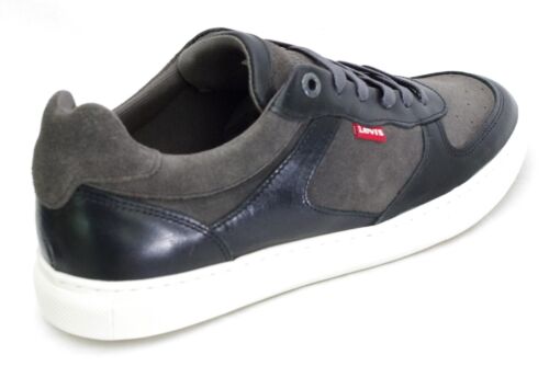 LEVI'S PERRIS OXFORD DULL GREY baskets homme gris 225797 LEVIS coloris 58 - Imagen 4 de 8