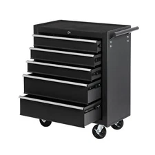 5-Drawer Rolling Tool Chest Tool Storage Cabinet Tool Organizer Box for Garage