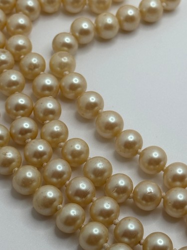 Kenneth J Lane Maharani Moghul Rhinestone Faux Pearl Multi Strand Necklace - Picture 14 of 24