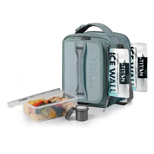 Titan Deep Freeze Fridge Cold Expandable Lunch Pack W/ 2X 250g Ice Walls - Picture 15 of 20