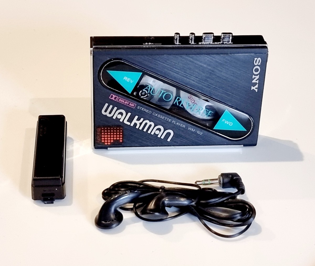 SONY WALKMAN カセットウォークマン WM-102 BLACK（ジャンク品