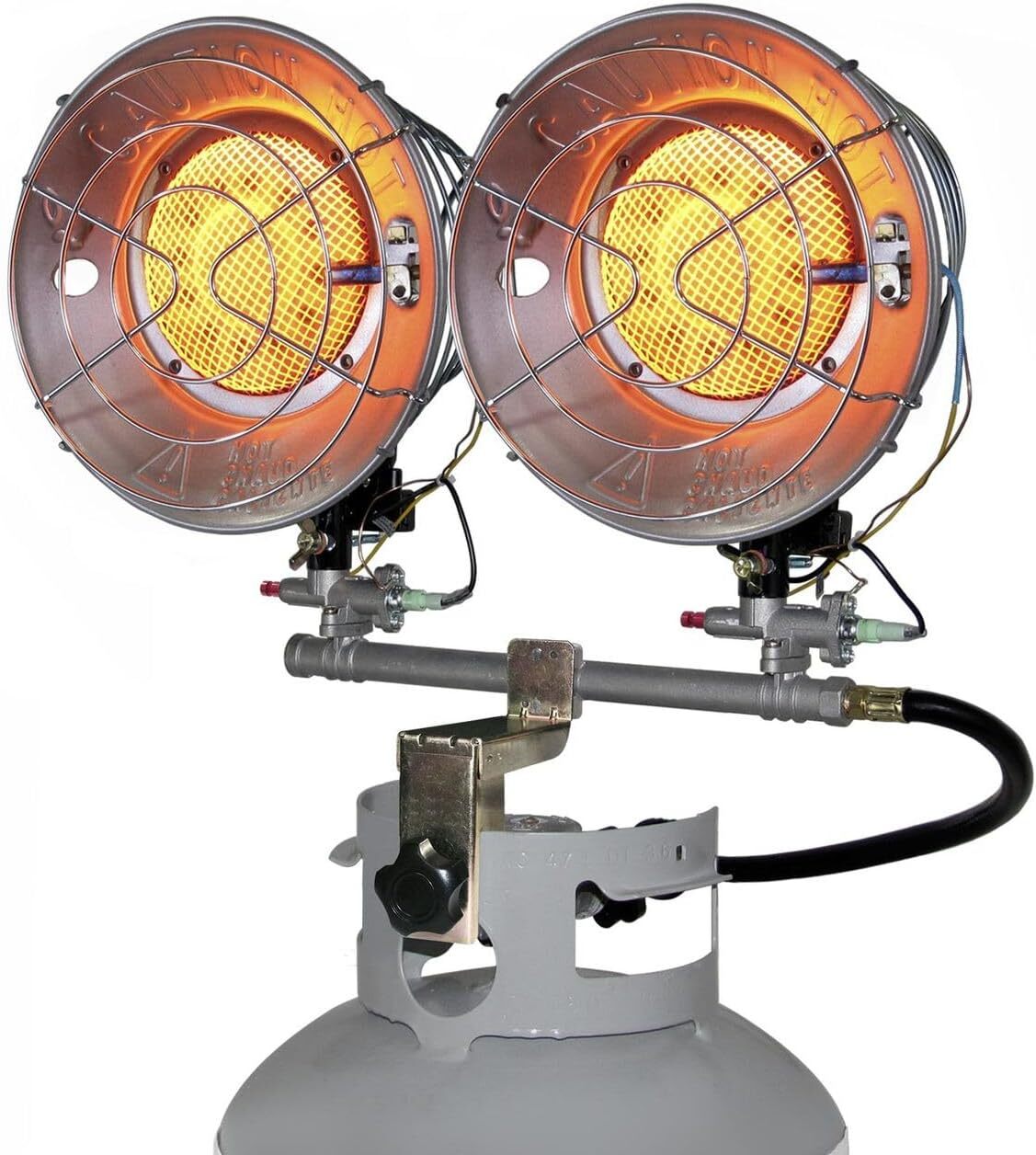 Dura Heat Tank TOP Heater, Medium, Silver