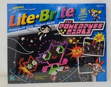 Lite Brite The Powerpuff Girls Picture Refill Pages 2001 Hasbro NOS