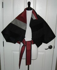 NWOT Authentic Women's Issey Miyake 132 5. Jacket Size 3 IL86-FD512 Multi Color