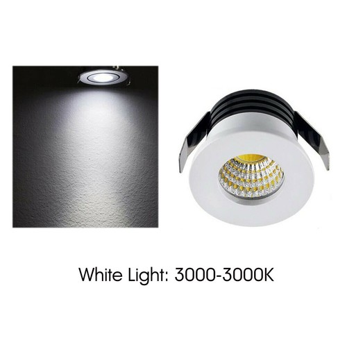 5/10Pcs 3W LED Recessed Small Cabinet Mini Spot Lamp Ceiling Downlight Fixtures - Picture 15 of 15
