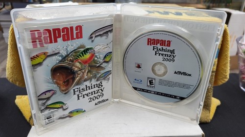 CIB RAPALA FISHING FRENZY 2009 PS3 SONY PLAYSTATION 3 VIDEO GAME COMPLETE IN BOX - Picture 3 of 5