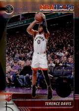 2019-20 Panini NBA Hoops Premium Stock - #257 Terence Davis (RC) Toronto Raptors