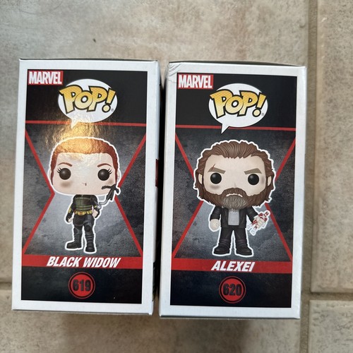 Funko Pop! Marvel - Viuda Negra - Viuda Negra y Alexei 619 y 620 - Cuerpo de Coleccionistas - Imagen 4 de 7