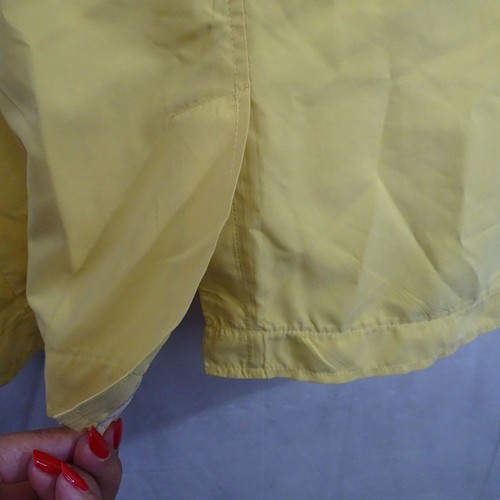 Vero Moda Yellow Open Trench Waterfall Coat Women Size M Long Sleeve Lightweight - Picture 6 of 18