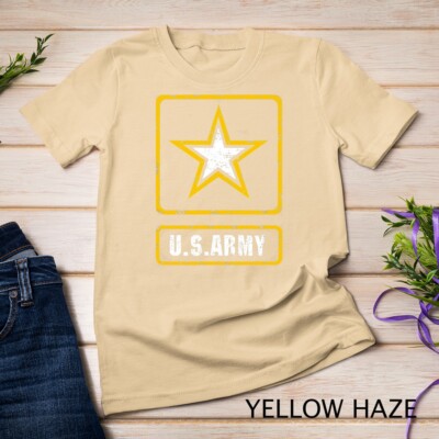 Distressed U.S.Army Logo Vintage US Military Men Women T