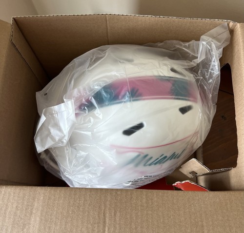 Formula 1 Miami Grand Prix Riddell Speed Replica Helmet - Rare Limited Exclusive - Picture 9 of 15