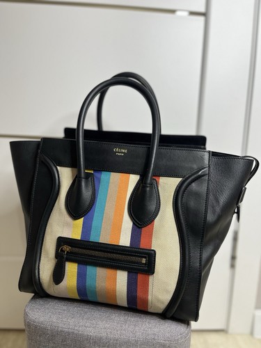 Celine Luggage Mini Tote Bag Leather - Picture 2 of 24