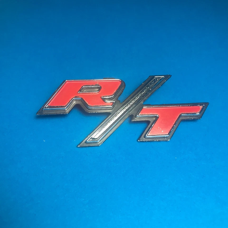 NOS 1970 Dodge Charger R/T Emblem 2965253 Tail Finish Panel Rear, OEM MOPAR - Изображение 3 из 4