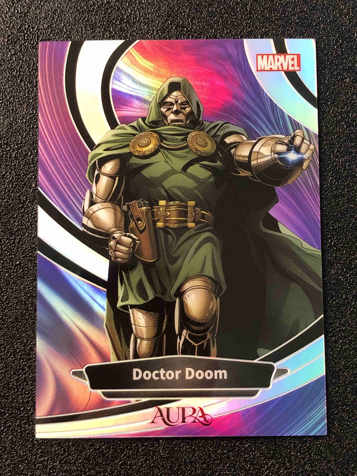 2025 KAKAWOW AURA Marvel Purple Refractor #AM-IP-02 Doctor Doom 33/45