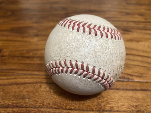 Nick Kurtz A's Game Used Baseball 7/25/2025 vs Astros - 6 for 6 Game 4 Home Runs - Picture 4 of 5