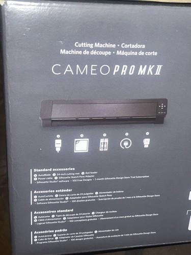 Silhouette Cameo Pro MK II Black Cutting Machine with 24 Inch Cutting Width - Picture 6 of 8