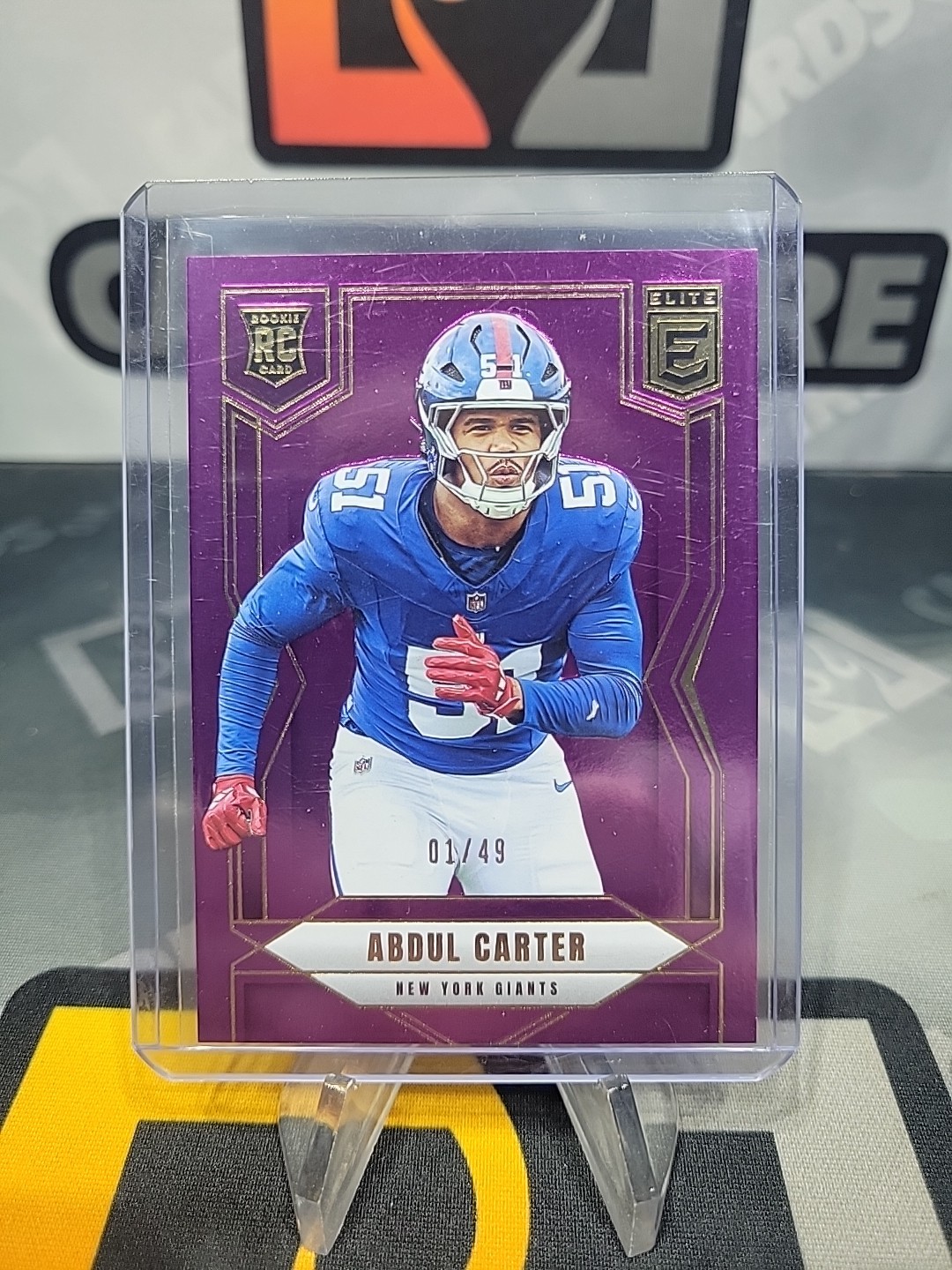 Abdul Carter 2025 Donruss Elite #111 Aspirations 01/49