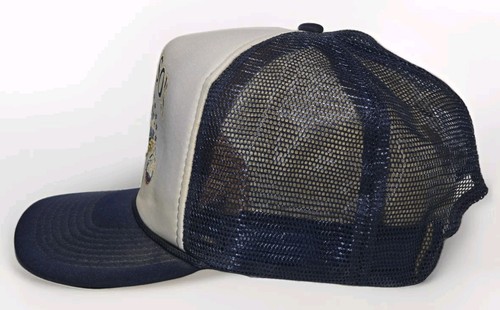 Branson Missouri Vintage Snapback Mesh Trucker Hat Lighthouse Pelican Sailboat - Picture 3 of 8