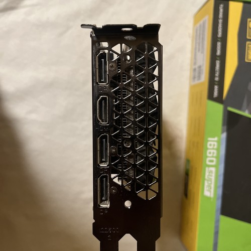 ZOTAC GeForce GTX 1660 Super 6GB GDDR6 (ZT-T16620F-10L) READ DESCRIPTION - Afbeelding 4 van 11
