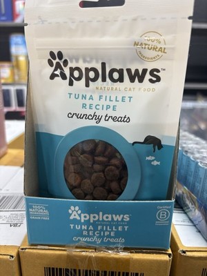 New Applaws Grain Free Chewy Cat Treats Tuna Fillet Recipe 12 Pouches - 2oz each