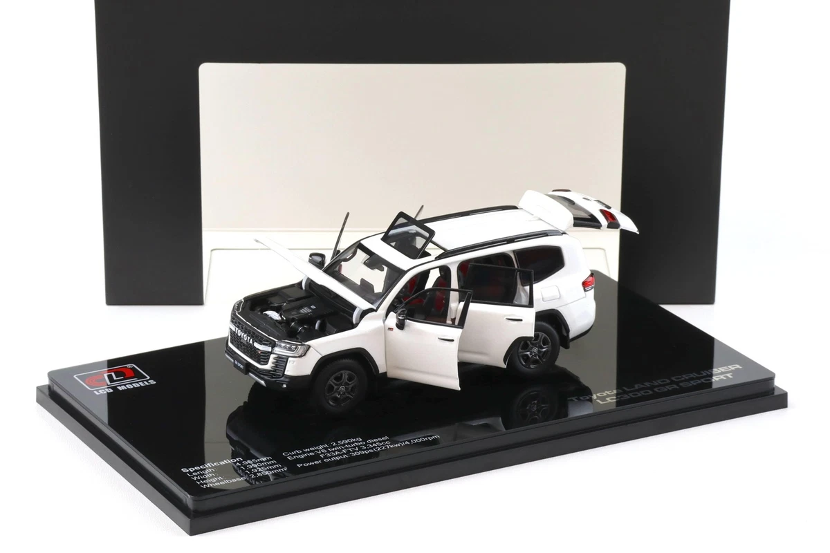 1:43 KYOSHO TOYOTA Land Cruiser ZX Blanc Métallique