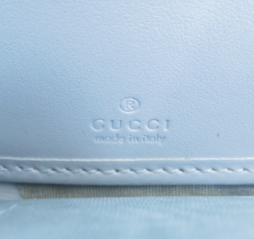 Authentic GUCCI GG Marmont V Stitch Leather Zip Around Zippy Long Wallet #43347 - Picture 17 of 19