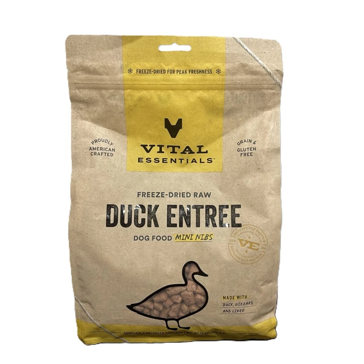 Vital Essentials Duck Mini Nibs Entree 14 Oz