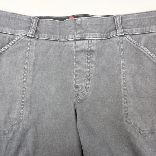 Spanx Womens Shorts Large Gray Utility Stretch Casual Modern Minimalist Comfort - Picture 5 of 11
