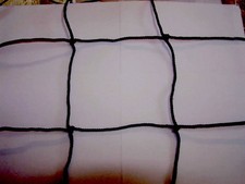 15' x 9' BLACK SQUARE MESH NYLON NETTING 4"  36 VOLLEYBALL BASKETBALL BARRIER