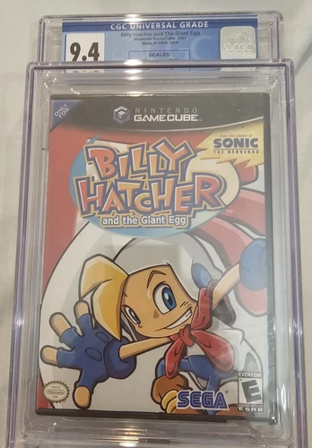 Billy Hatcher And The Giant Egg - Nintendo GameCube New Sealed Graded  CGC 9.4 A