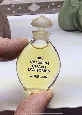 Chant D Aromes Guerlain 4ml EDT Glastop Vintage Rarität Sammlerflakon  