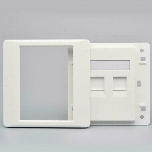 Wall Socket Plate Network Ethernet LAN Outlet Faceplate Panel 2024 I9B9 - Photo 10/14