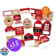 Big Dot of Happiness Jolly Santa Claus - Skin Tone 1 - Assorted C