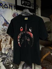 A Bathing Ape Tiedye Bape Shark Tiedye T-Shirt Size Fits Medium