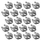 24pcs Wire Rope Clamp | 1/8 Inch Cable Clip | Stainless Steel U Bolt Saddle