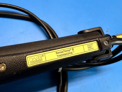 Pace SensaTemp II Thermopik Heißluft Lötwerkzeug verdrahtet 6-polig Handstück 43W - Bild 7 von 11