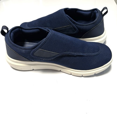 FitVille Zapatos para Diabéticos Hombres Extra Anchos Zapatos sin Cordones Pies Hinchados Alivio del Dolor 15 - Imagen 6 de 8