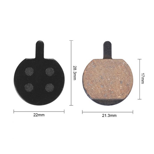 Black Mountain Bike Semi-Resin Disc Brake Pad Kit For JAK-5 B777 - Picture 6 of 6