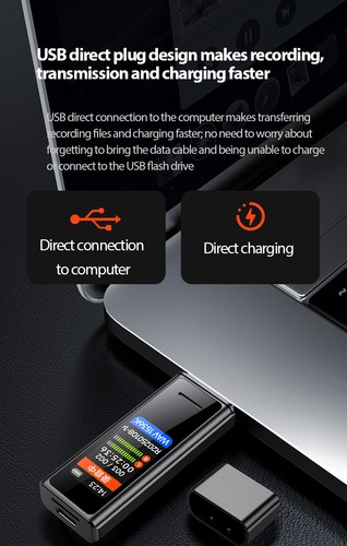 New U-disk Voice Recorder HD Noise Reduction Recording Player - Picture 14 of 26