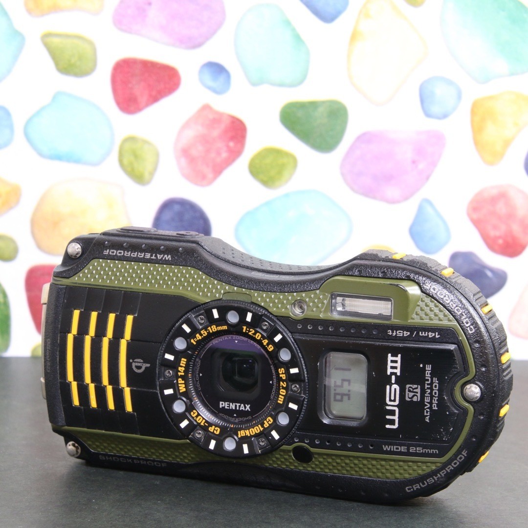 Waterproof Compact Digital Camera Pentax Wg-3 Gps Green | eBay Waterproof Compact Digital Camera Pentax Wg-3 Gps Green | eBay