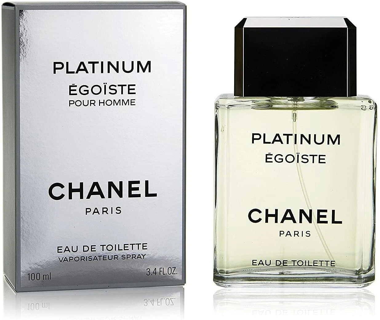 CHANEL PLATINUM EGOISTE Men Cologne 3.4oz / 100ml EDT Spray NEW IN BOX SEALED - product detail image 1